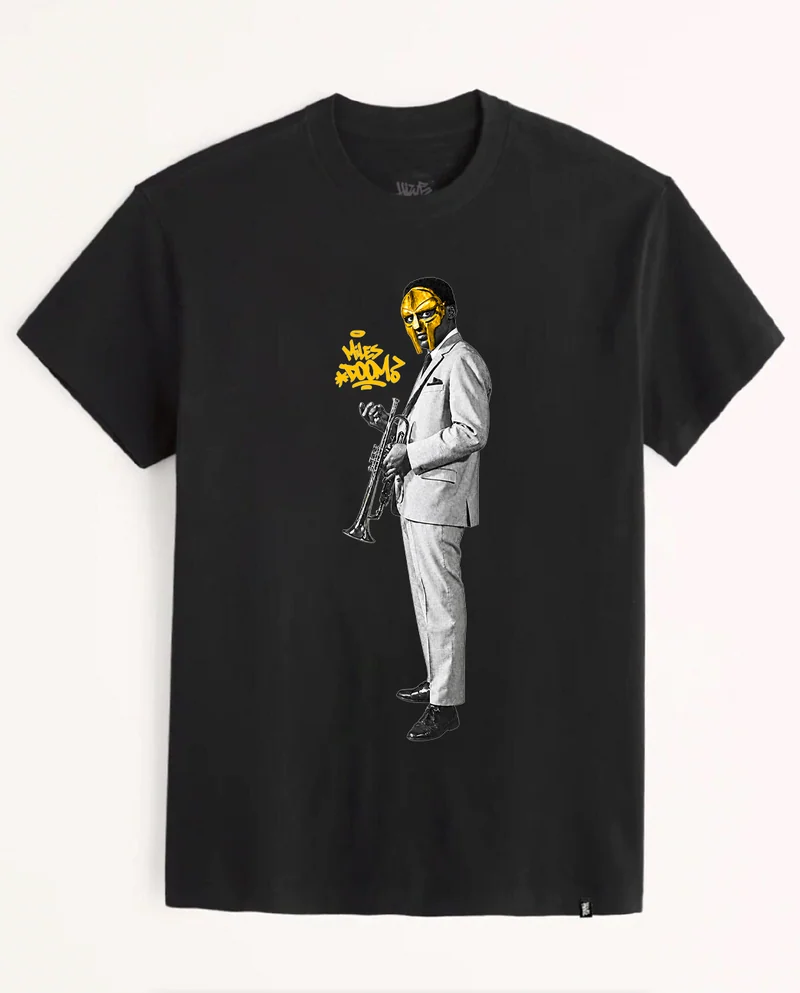 T-shirt noir Miles DOOM
